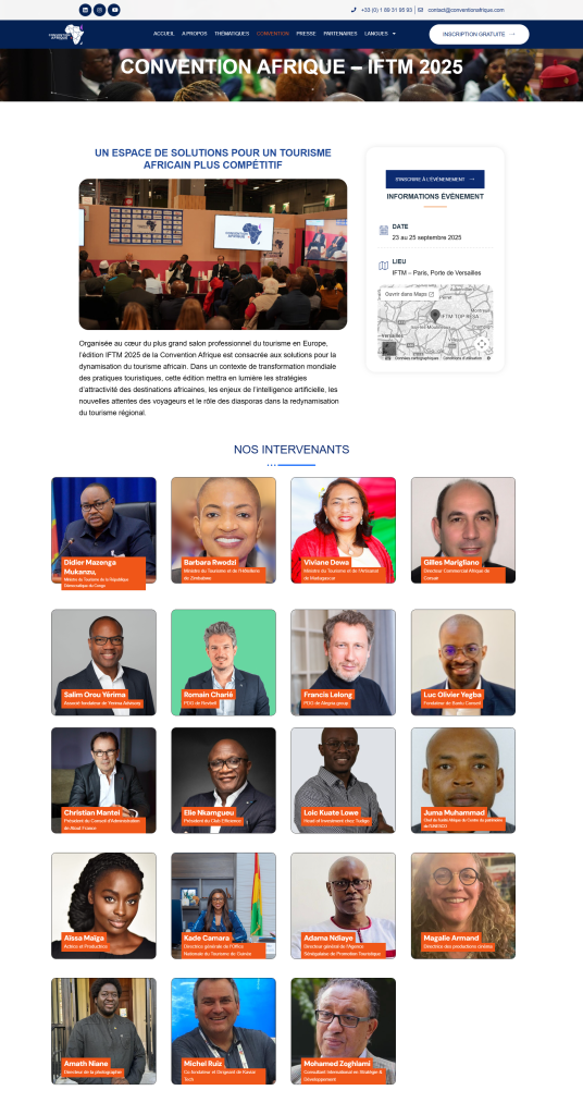 Convention Afrique – Plateforme internationale de réflexion, d’influence et d’action pour l’Afrique